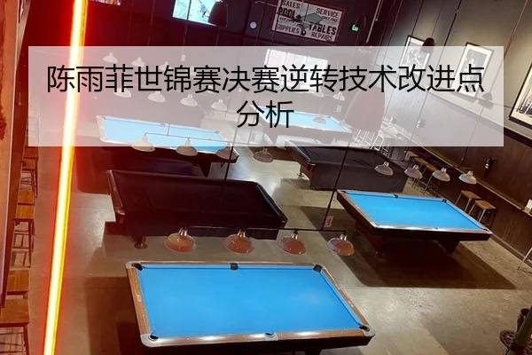 陈雨菲世锦赛决赛逆转技术改进点分析
